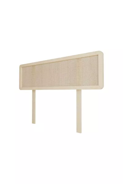 Hazeran Model Varnished Wooden Headboard