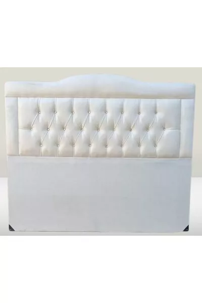 Заглавие DK Двойно Размер 'та Естествена Пухена Кремова Платна Пълна Стегната Ръчно Изработена