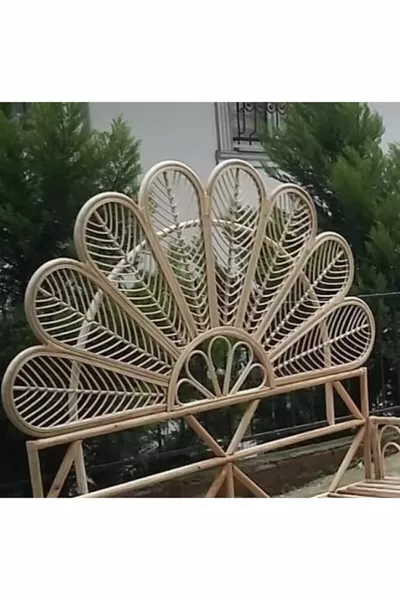 Bambu Çift Kişilik Yatak Başlığı