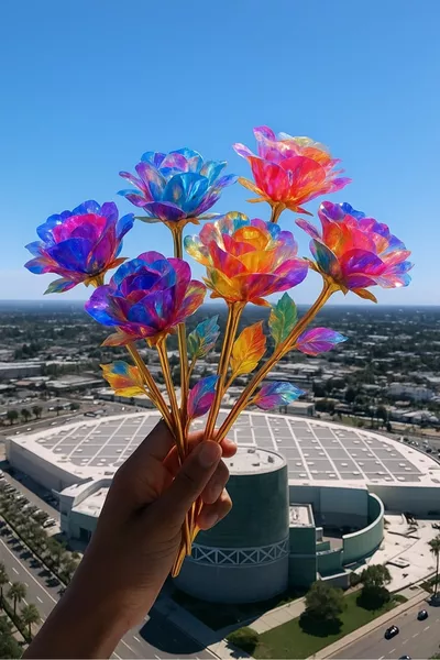 Вечная Роза Подарочная Роза - Домашний Декор - Подарок Любимому - Подарок на День Матери - Несвядающая Роза