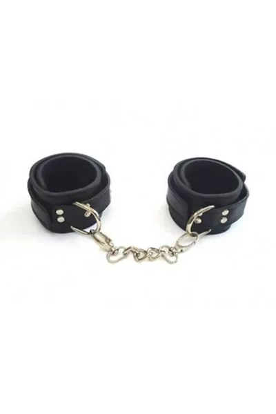Fantasy Black Leather Handcuff