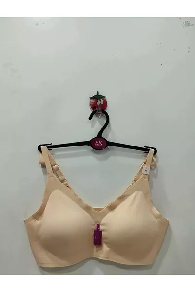 Laser Cut Padded Seamless Bralette Bra 