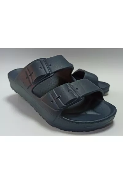 EXTRA LIGHT ANATOMIC SOLE NAVY POOL BEACH BALCONY TERRACE BATHROOM SINK HOME AND STREET SLIPPERS