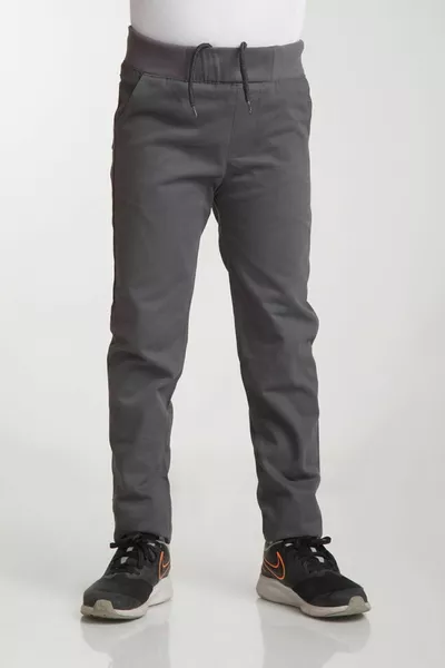 سروال مدرسي من قماش كانفاس بربانا (يوصى بشراء مقاس أكبر)