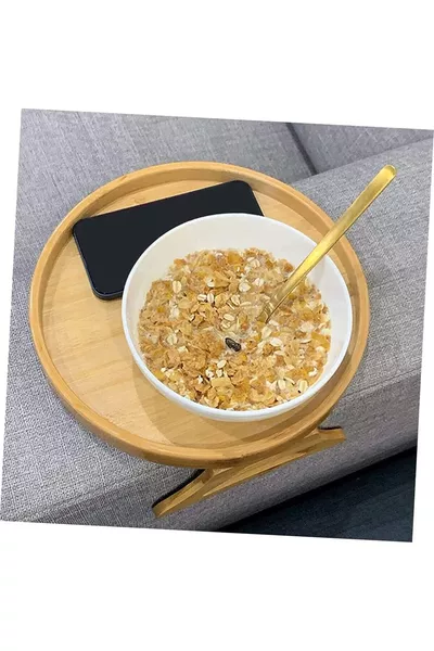 Столик для подлокотника дивана, поднос для сервировки