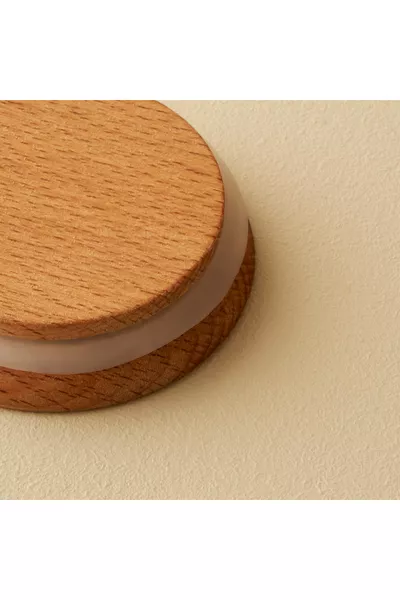 Set de 3 bocaux Joye avec couvercle en bois ( CC)