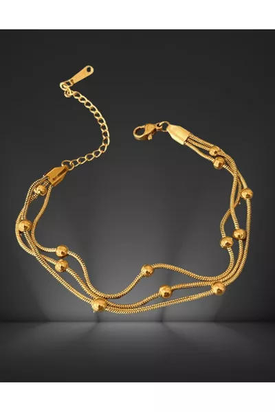 Dorika Bracelet Steel Gold