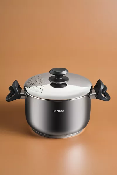 Keukenliefhebber Inductie Bodem Stalen Pastakookpan en Mantipan