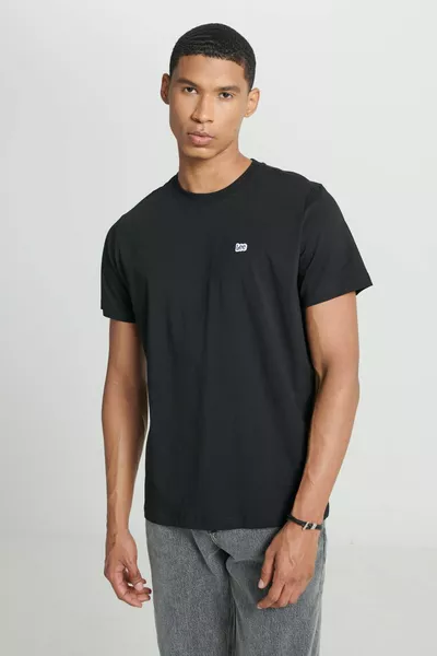 Regular Fit Rahat Kesim % Pamuk Logolu Tişört