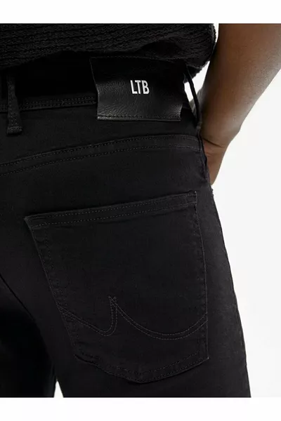 Мужские черные джинсы Diego X Y Black Wash -Std