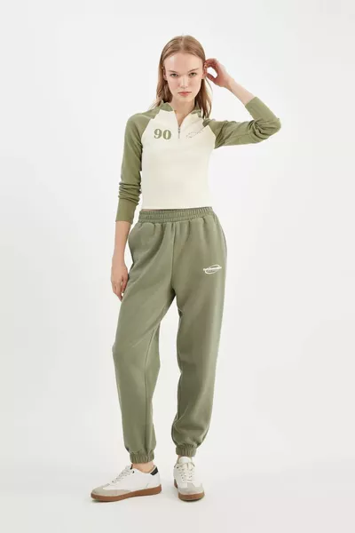 Coool Jogger Eşofman Altı Beli Paçası Lastikli Basic Düz Cepli WN