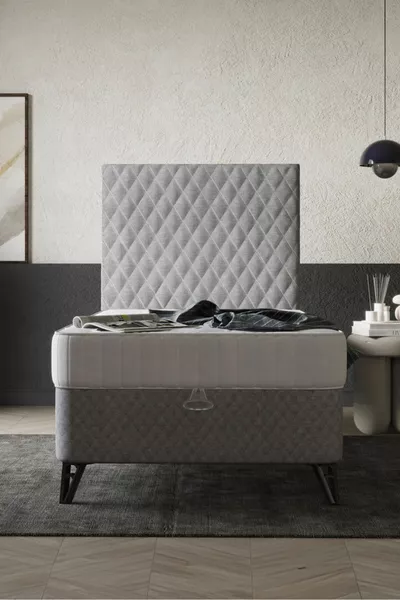 طقم سرير مفرد برو تك / سرير تقويمي - قاعدة - رأس سرير / طقم سرير ثلاثي