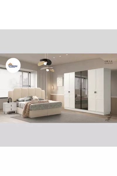 طقم غرفة نوم وغرفة طعام حزمة الزفاف