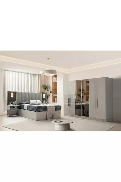 Спален комплект HAZAL с MDF основа