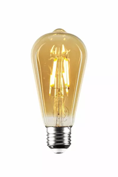 Rustic LED Yellow Bulb 