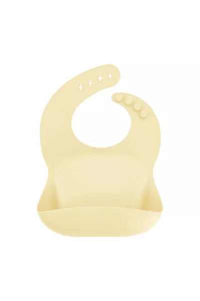 Bavetta per Alimenti in Silicone Base Mellow Yellow