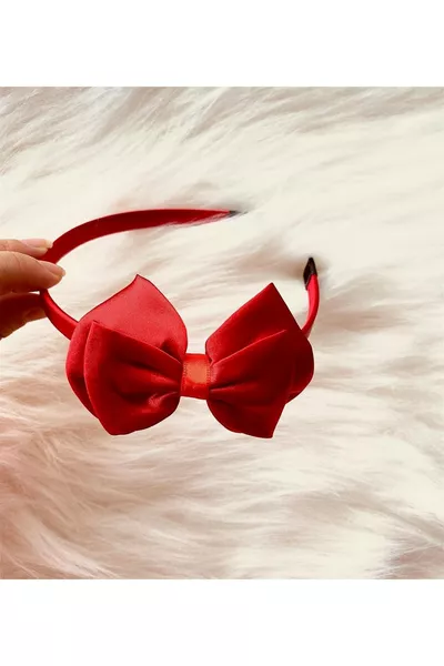 Red Maternity Crown, Maternity Crown with Two Bows