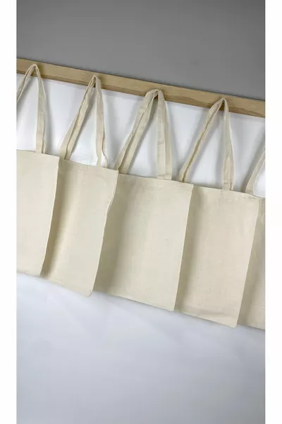 cm 5'li Baskısız Bez Çanta