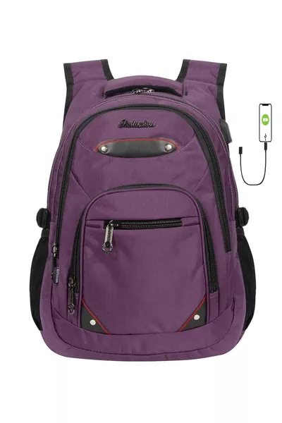  Schulranzen Dunkelviolett