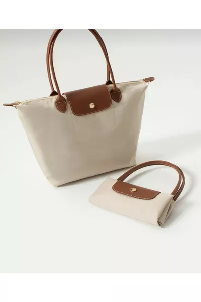 Fabric Material Women's Shoulder and Arm Bag