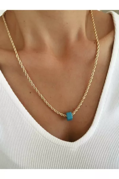 Женское ностальгическое ожерелье с бусинами и витками