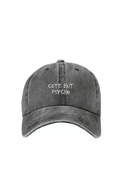 قبعة بيسبول لطيفة لكنها مجنونة يجب غسلها