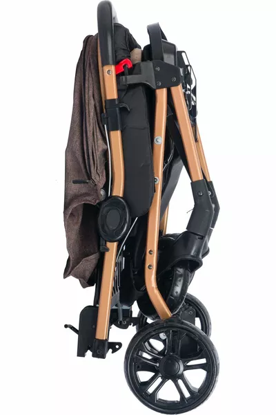 POUSSETTE DOUBLE BÉBÉ ENERGIE GOLD