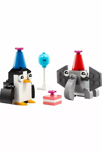 ® Festa di Compleanno degli Animali + Set di Creazione di Giocattoli per Bambini (Pezzo)