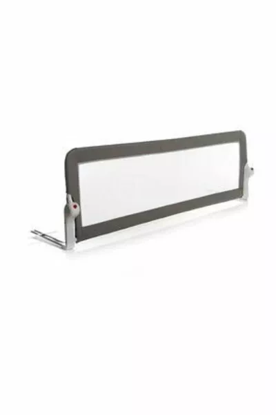 حاجز سرير للأطفال Miniço سم قابل للطي، حماية جانبية للسرير، رمادي، حاجز سرير قابل للطي للرضع