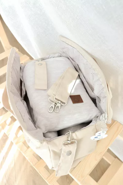 حقيبة تنظيم متعددة الأغراض - لون كريمي