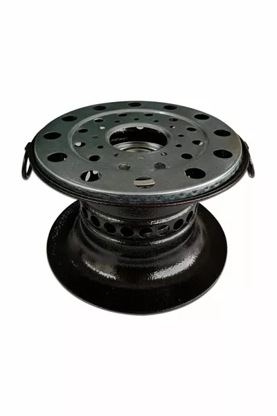 موقد مخيم عثماني يعمل بالوقود من إيبيكو إكسا ريشو - أحمر وبرتقالي وأسود