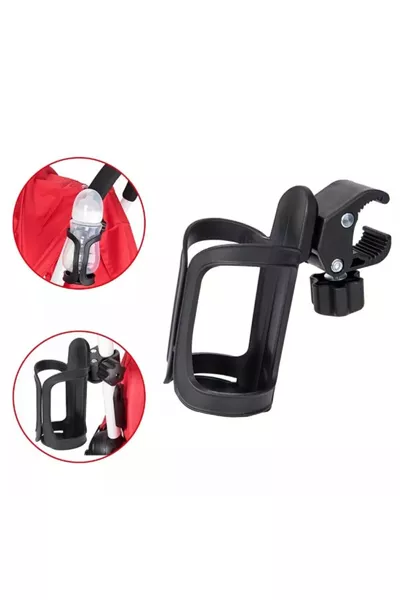 ® Kinderwagen Fiets Compatibele Verstelbare Fles-, Speen- en Drinkbekerhouder