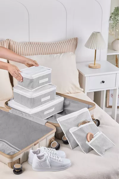 6-teiliges Krankenhaus-Ausgangs-Set für die Geburt, sehr praktischer Organizer