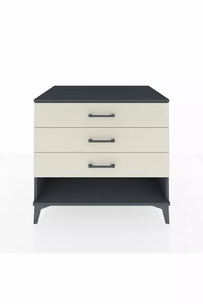 خزانة كرونوس 3 درج أنترسايت-حجر رملي