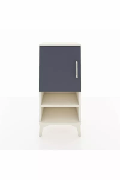 Argeş Комод с 3 рафта и 1 врата Нефрит-Антрацит