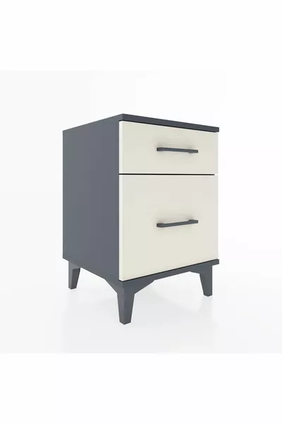 Hyperion Commode 2 Lades Antraciet-Leisteen