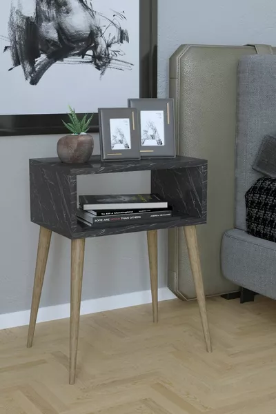 Комод Remaks Retro - черный мрамор