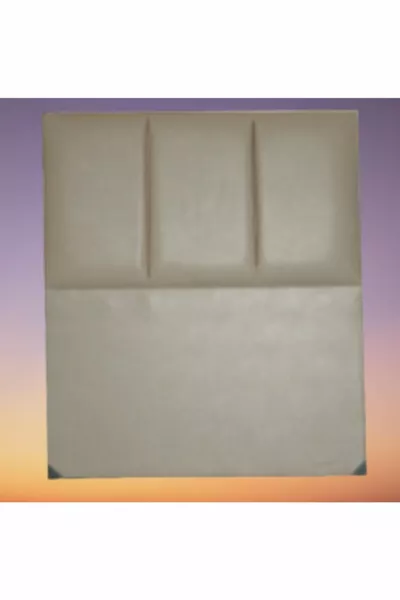 Başlık  Alc model Suni Deri Krem Dilimli  cm Başlık El Yapım