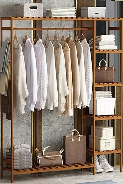 DESİGN Trend Деревянный открытый шкаф  ШКАФ