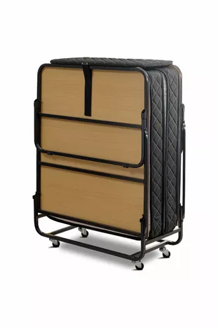 XL Сгъваемо легло | Двукомпонентно преносимо легло с пружини и сгъваемо легло