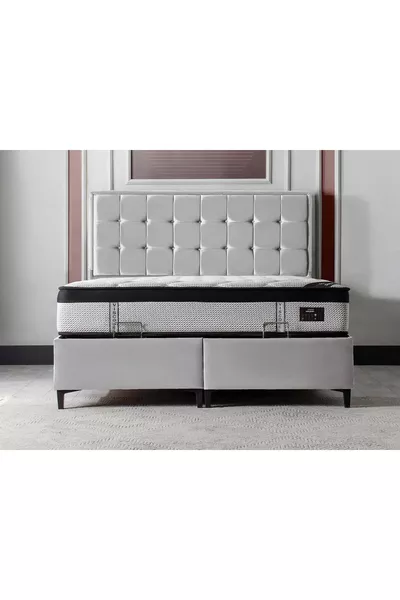 Primo Single Bed Headboard Gray Cm X Cm