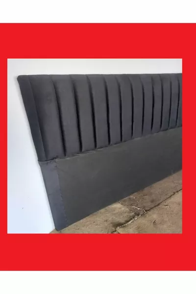 TUANA BAZA Кровать с изголовьем черный