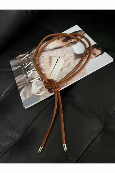 Ceinture à cordon détaillée avec nœud, ceinture de robe, ceinture de veste, ceinture de chemise