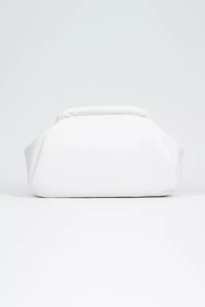 Dames Trend Witte Lederen Clutch Portemonnee Tas