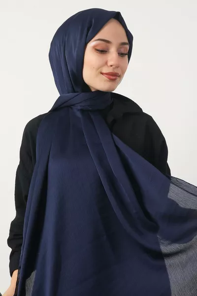 وشاح جانجان أزرق داكن