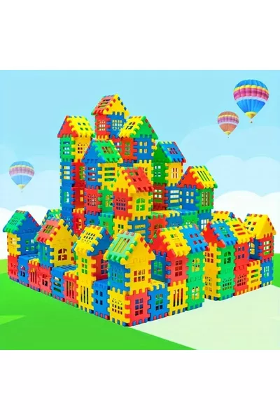 Puzzle City 3D Building and Design Blocks Educational Toy