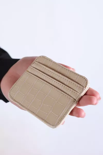 Card Wallet Cream