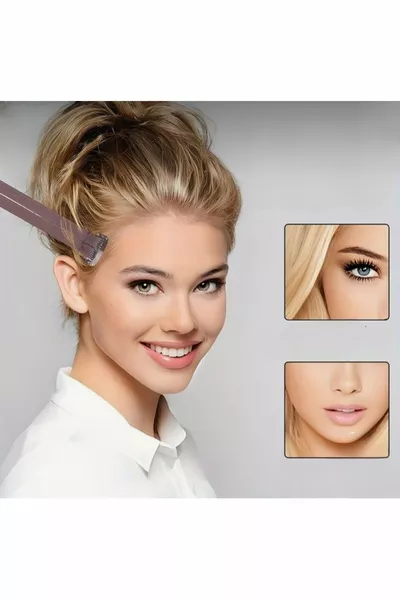 Закопчалка за повдигане на вежди в кафяво - Лента за повдигане на вежди, очи и лице - Супер силен ефект