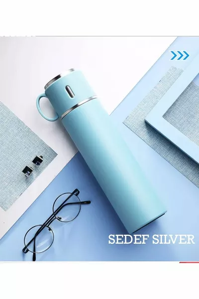  Stainless Steel Thermos Cup  Ml Hot With Cup For  Hours