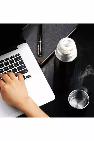  Термос чаша от неръждаема стомана  мл  часа горещо-студена термос чаша Чаша Кафе с чаша